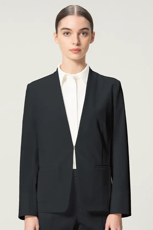 【クールテックジャージー】カラーレスジャケット