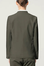 [Tech Jersey] Collarless Jacket