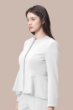 【宇宙素材】ペプラムジャケット