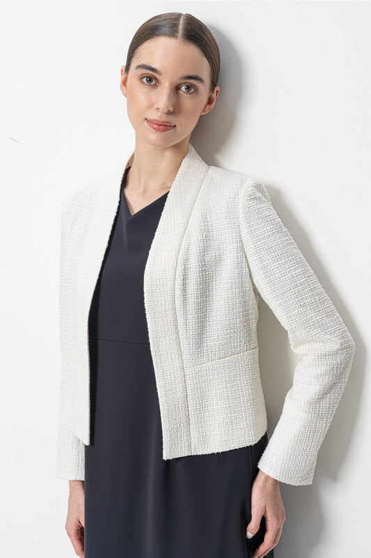Lame Tweed: Bolero Length Jacket