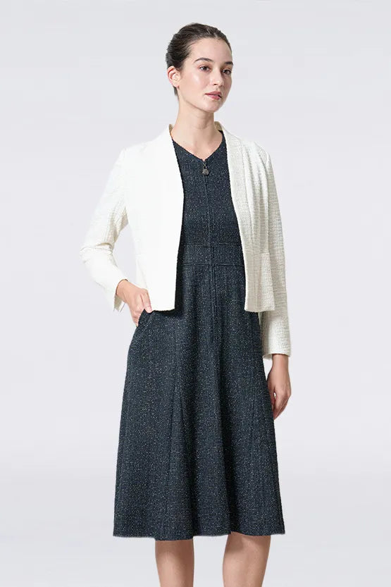 Lame Tweed: Bolero Length Jacket