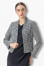 Lame Tweed: Bolero Length Jacket