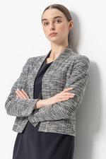Lame Tweed: Bolero Length Jacket