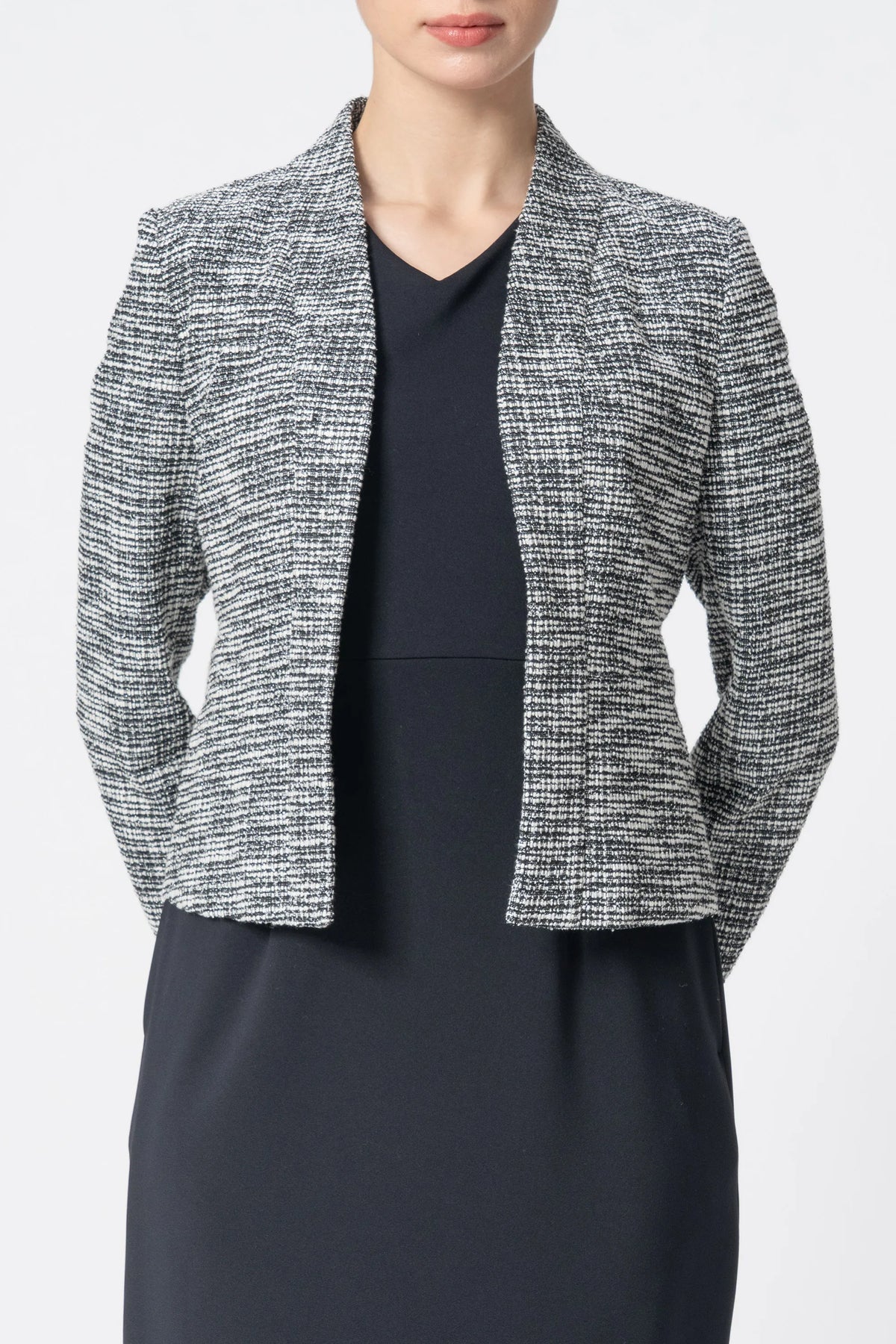 Lame Tweed: Bolero Length Jacket