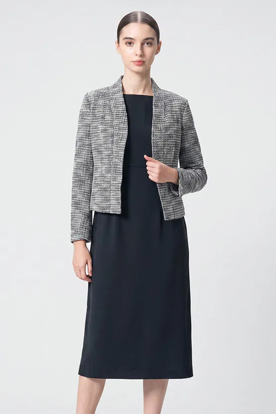 Lame Tweed: Bolero Length Jacket