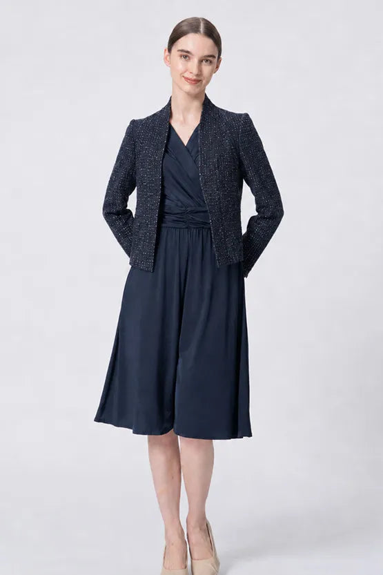 Lame Tweed: Bolero Length Jacket