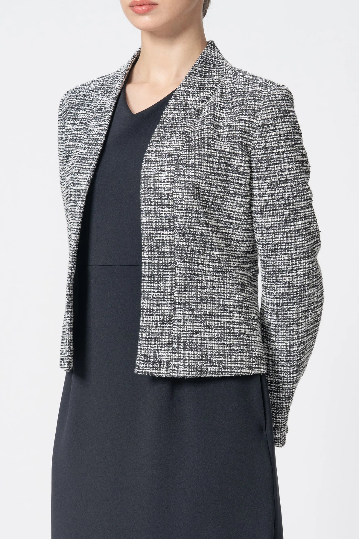 Lame Tweed: Bolero Length Jacket