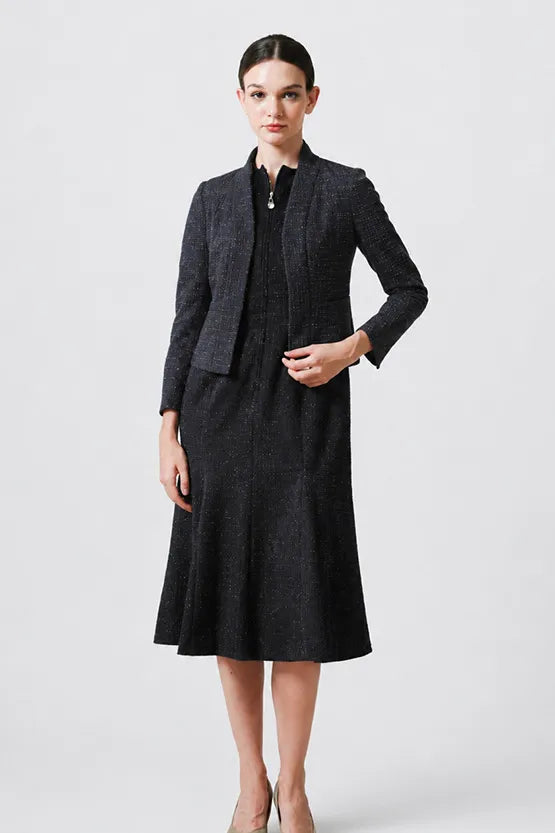 Lame Tweed: Bolero Length Jacket