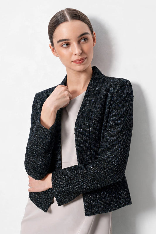 Lame Tweed: Bolero Length Jacket