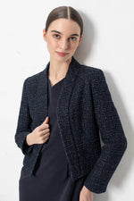 Lame Tweed: Bolero Length Jacket