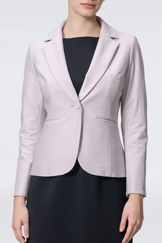 Stretch Jacquard: Tailored Jacket