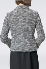 Stretch Lame Tweed:Tailored Jacket