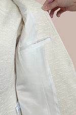 【ストレッチツイード】テーラードジャケット