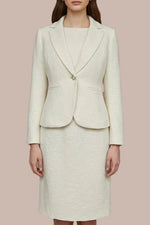 【ストレッチツイード】エッセンシャルドレス