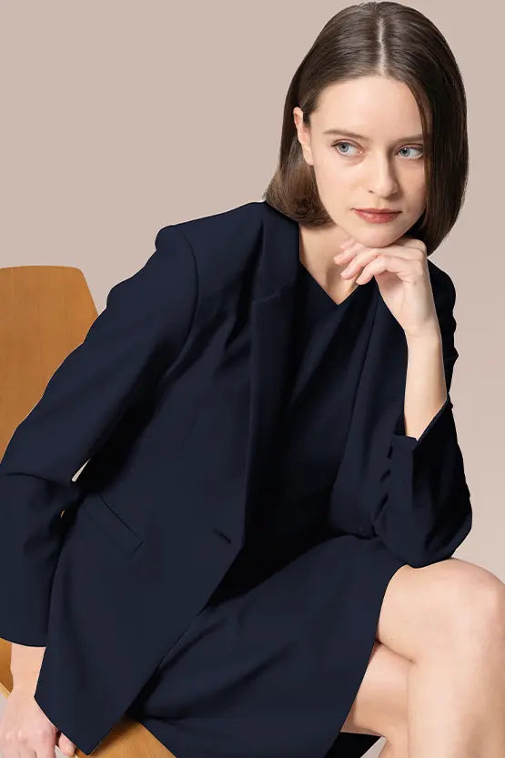 【スマートストレッチ】モードテーラードジャケット