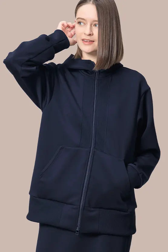 【宇宙素材】リブパーカー