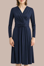 【裏起毛】マリリンワンピース (制電ペチコート付き)