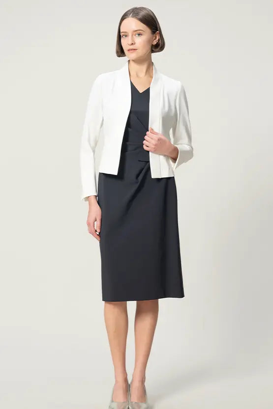 【アクティブクール】Vネックデイリーワンピース