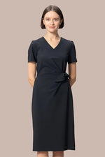 【アクティブクール】Vネックデイリーワンピース