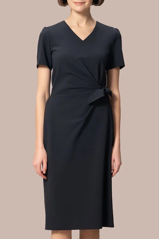 【アクティブクール】Vネックデイリーワンピース