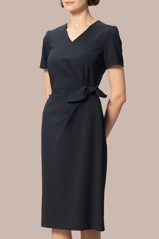 【アクティブクール】Vネックデイリーワンピース