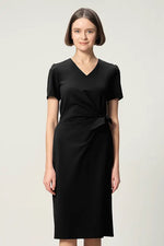 【アクティブクール】Vネックデイリーワンピース