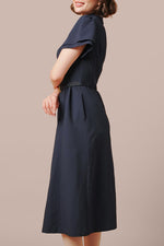 【ストレッチサッカー】シャツワンピース