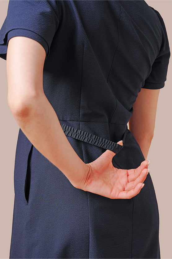 【ストレッチサッカー】シャツワンピース