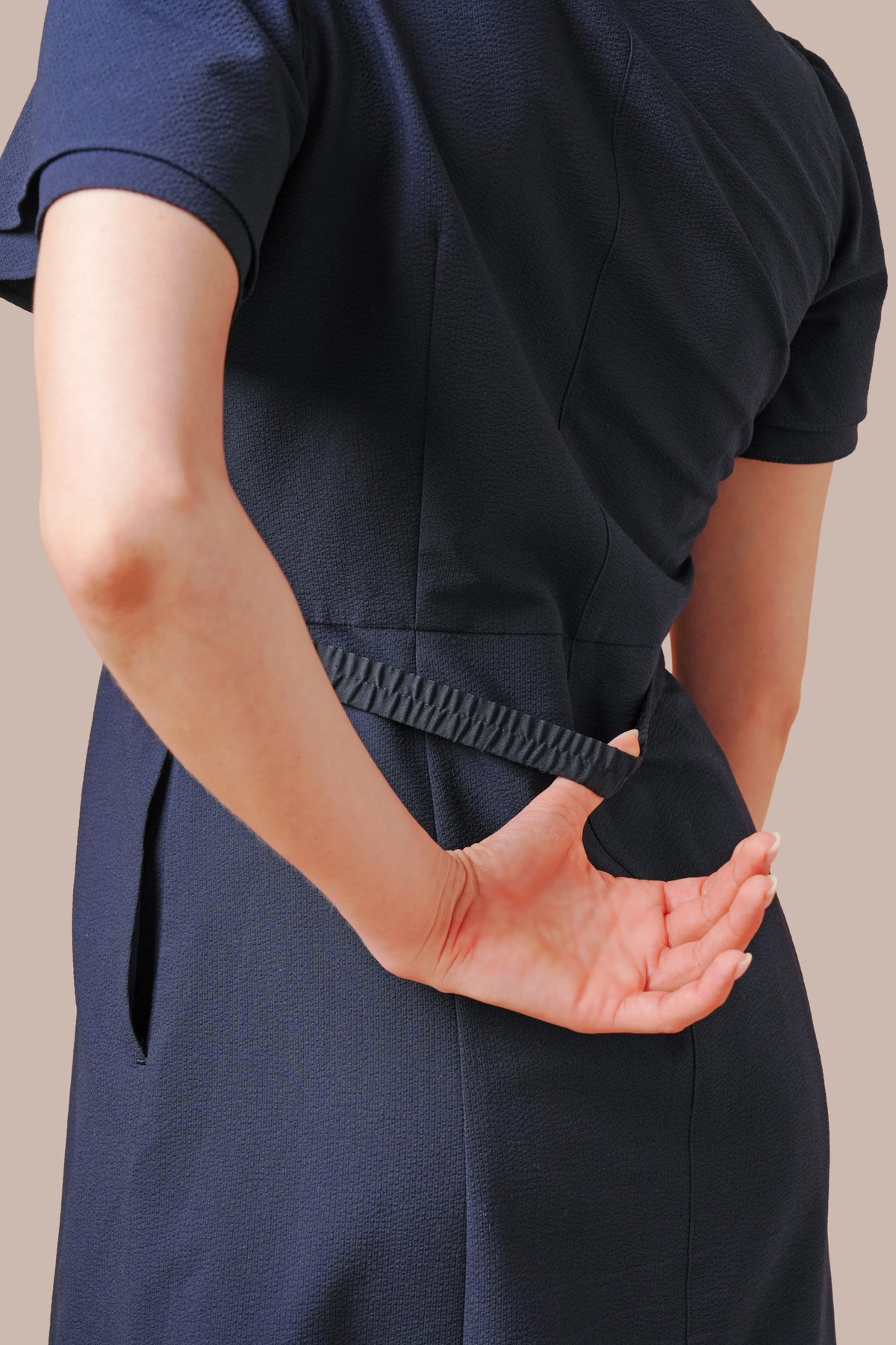 【ストレッチサッカー】シャツワンピース