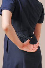 【ストレッチサッカー】シャツワンピース