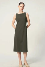[Tech Jersey] Minimalist Dress - Long Length