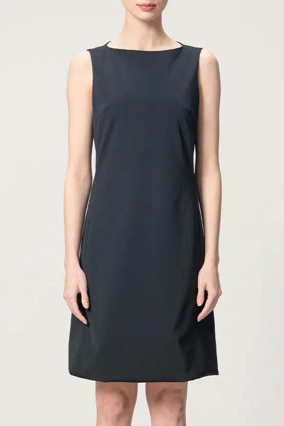 【クールテックジャージー】ミニマルワンピース‐ショート丈