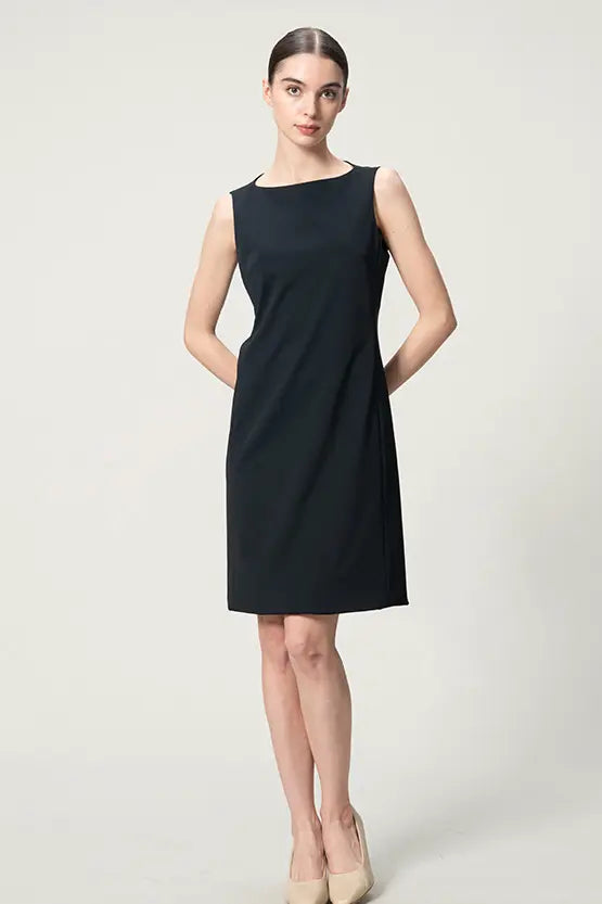 【クールテックジャージー】ミニマルワンピース‐ショート丈