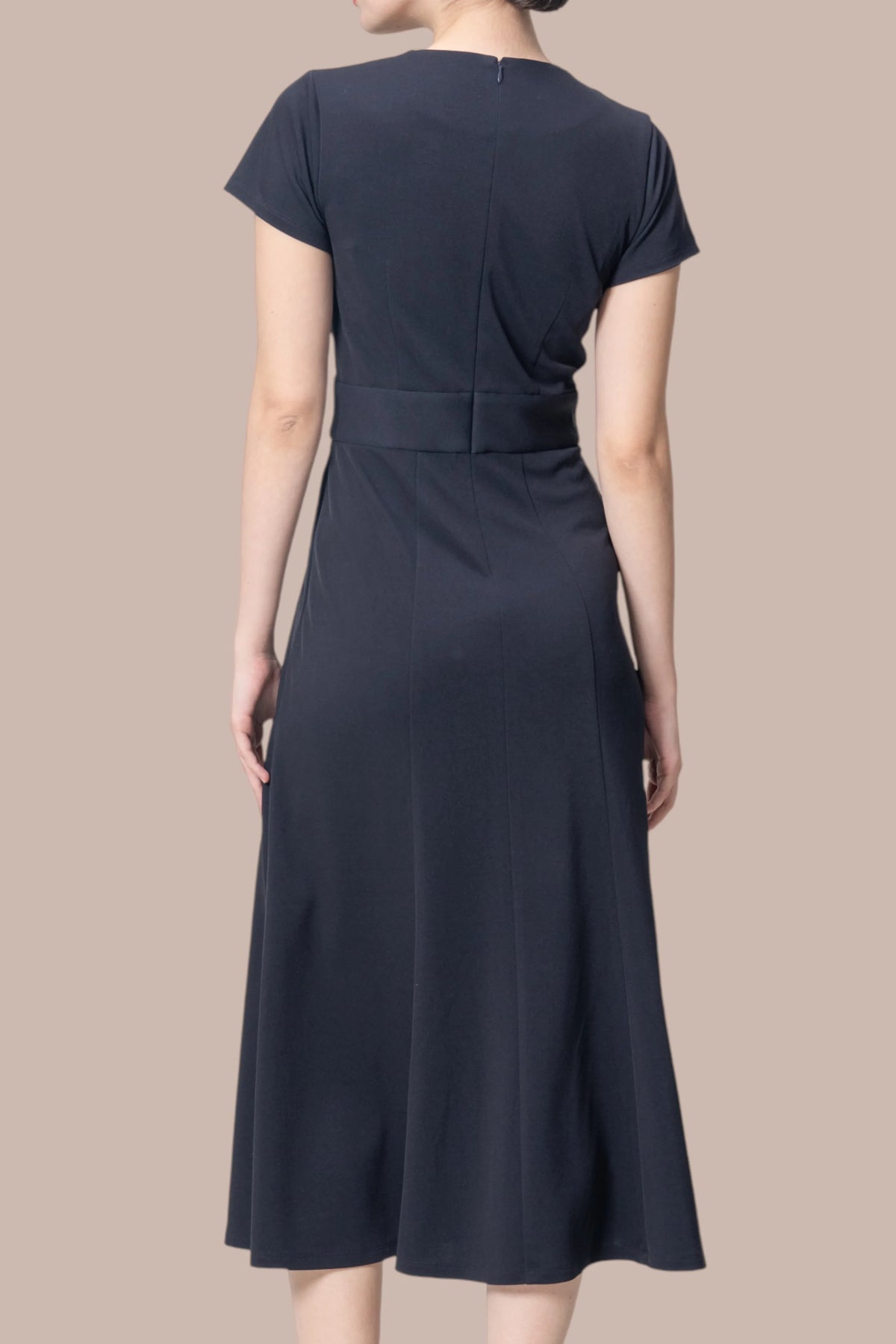 【強撚ストレッチ・接触冷感】ロングマリリンワンピース