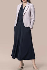 【ストレッチジャージー】ロングマリリンワンピース