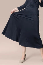 【ストレッチジャージー】ロングマリリンワンピース