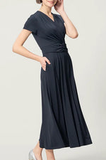 【アイスジャージー】ロングマリリンワンピース