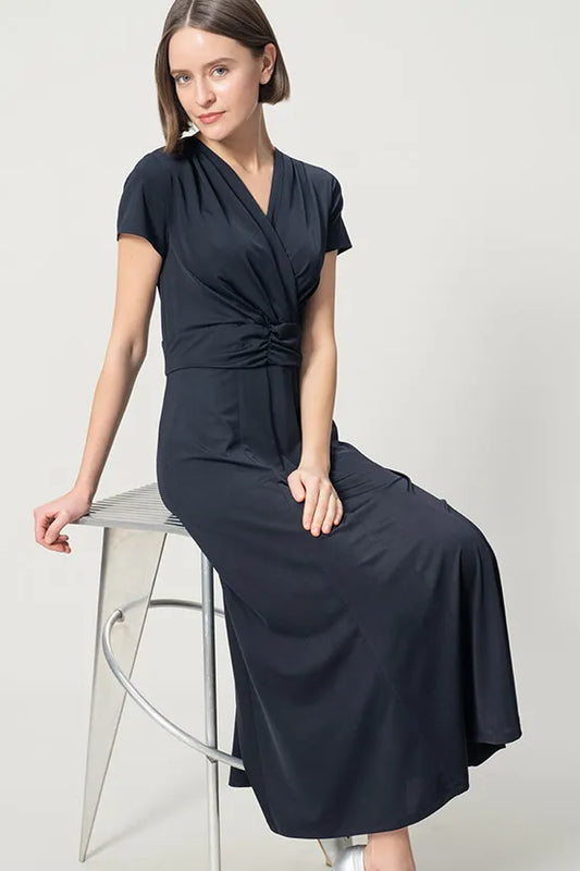 【アイスジャージー】ロングマリリンワンピース