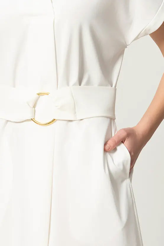 【クールテックジャージー】シャツワンピース