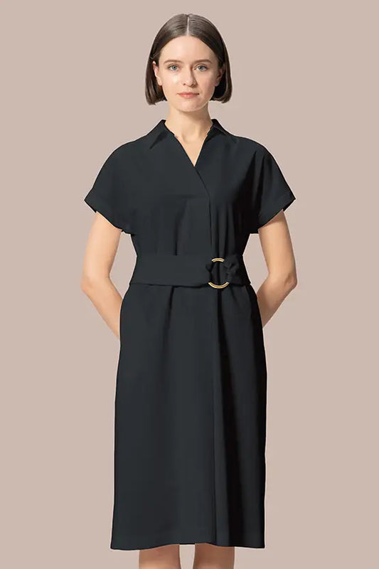 【クールテックジャージー】シャツワンピース