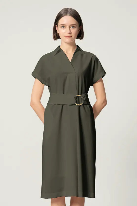 [Tech Jersey] Shirt Dress