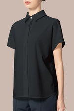 【クールテックジャージー】ドルマンシャツブラウス