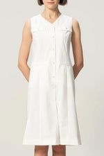 [Cool Tech Jersey] Front Button Dress