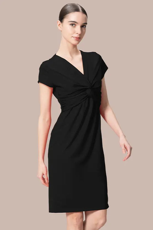 【アイスジャージー】ツイストワンピース