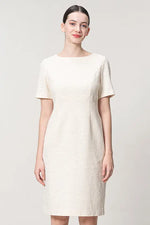 【ストレッチツイード】エッセンシャルドレス