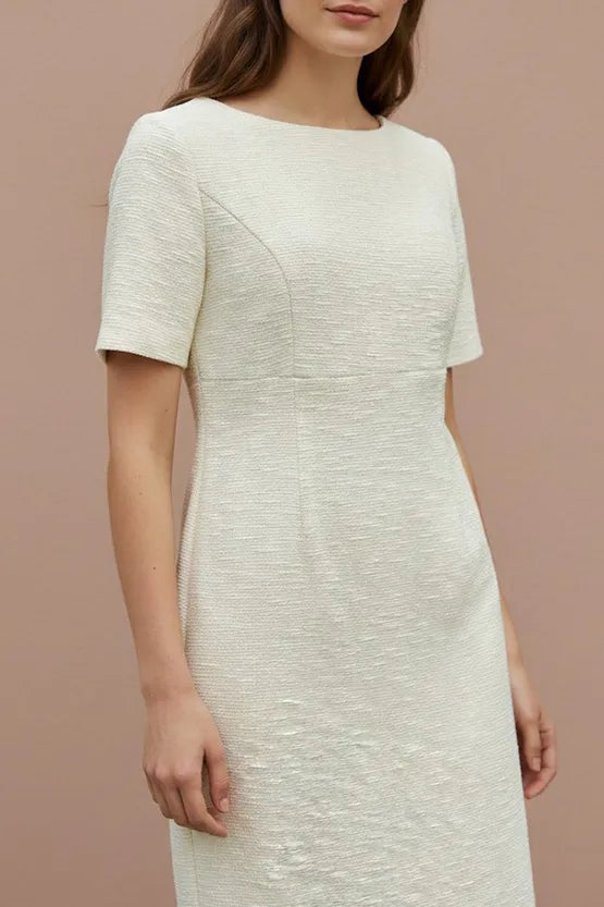 【ストレッチツイード】エッセンシャルドレス