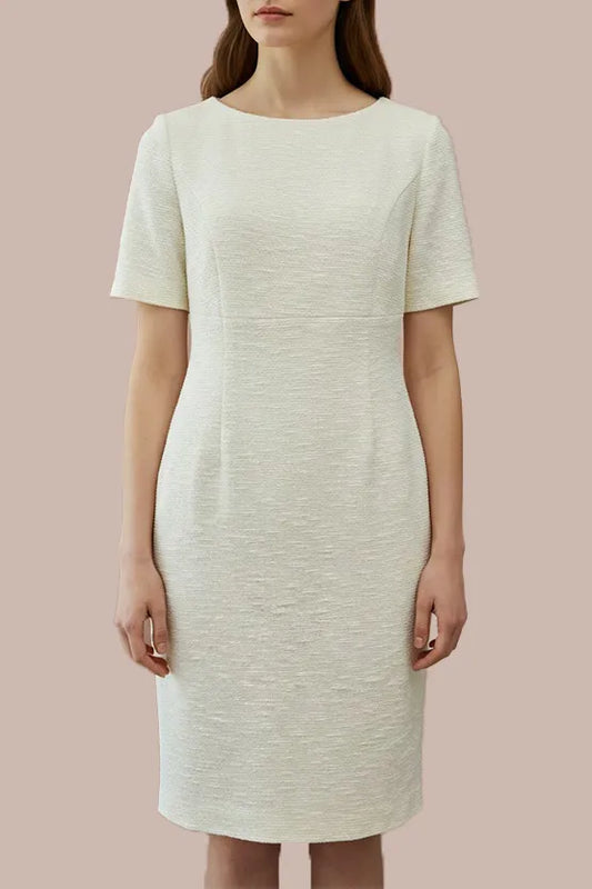 【ストレッチツイード】エッセンシャルドレス