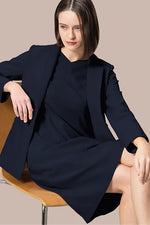 【スマートストレッチ】 Vネックエッシェンシャルワンピース