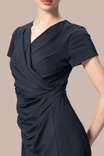 【アイスジャージー】ギャザーワンピース