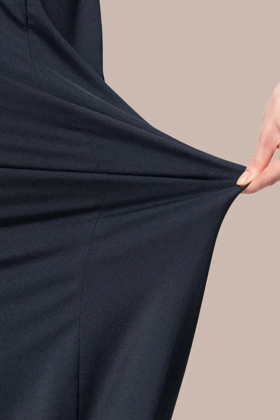 【アイスジャージー】ギャザーワンピース